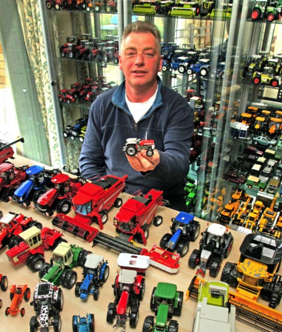 Wacky farmer collects hundreds of tractors
