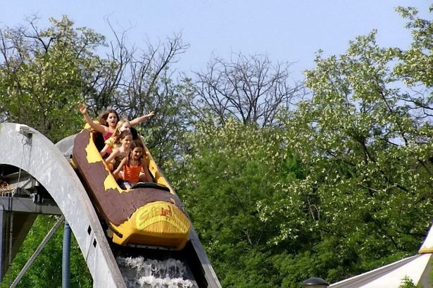 LOG FLUME AUCTION CANCELLED RUINING SUMMER FOR THE WEALTHY