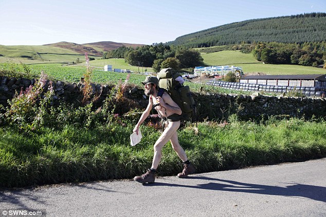 NAKED RAMBLER QUITS TO LOOK AFTER HIS MUM SO CAN TAKE HER FOR WALKS