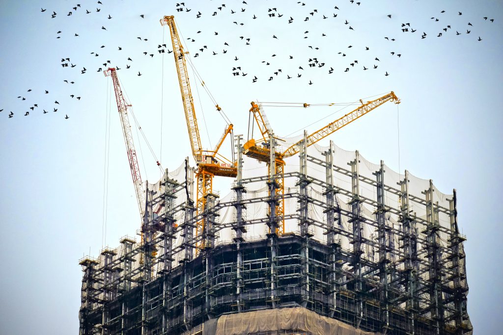 TWO HOSPITALISED AFTER BUILDING SITE FLOOR COLLAPSED