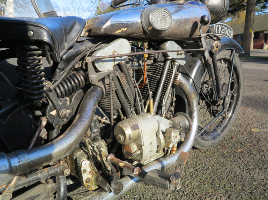 UNRESTORED BROUGH BIKE COULD BECOME £350,000 RECORD BREAKER