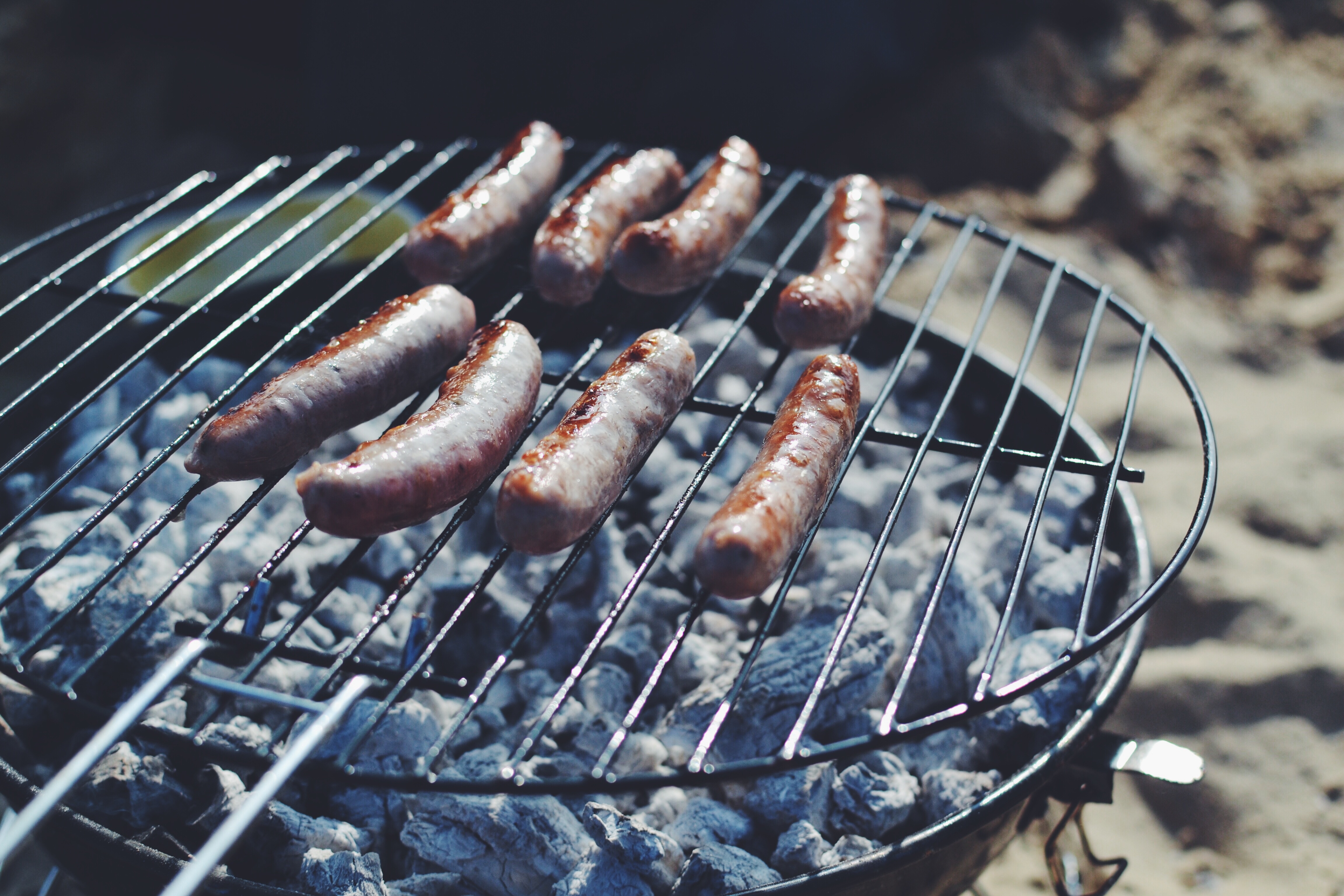 FAMILY BARBECUE EXPLODED AND SHOWERED MUM WITH SAUSAGES