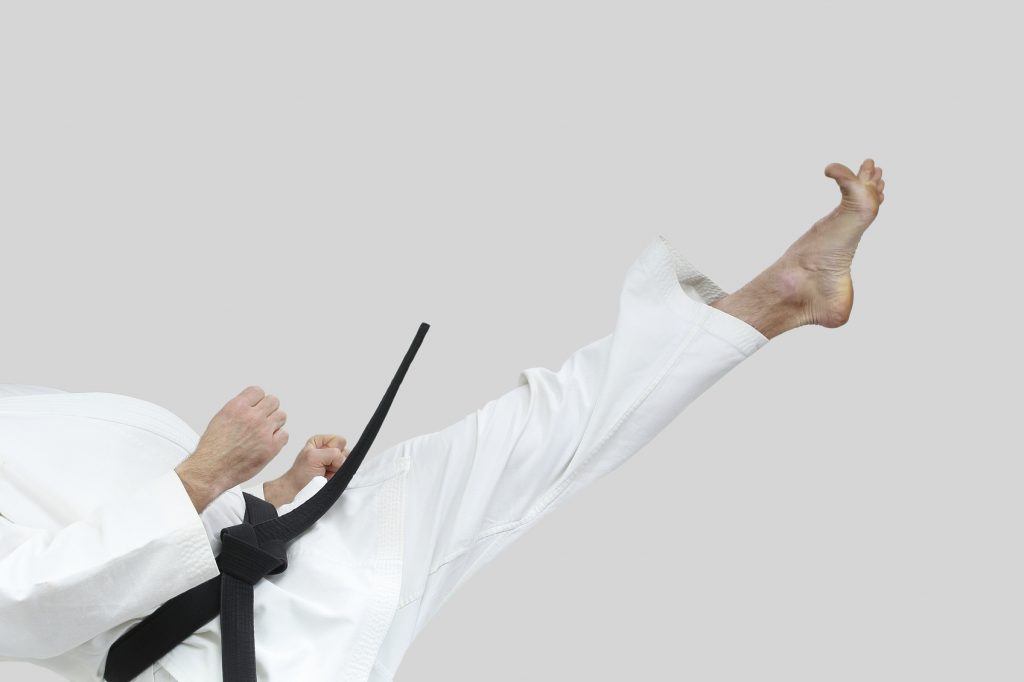 MEET THE GRAND MASTER OF FALKIRK ... A TAEKWONDO FIGHTER CALLED DAVE