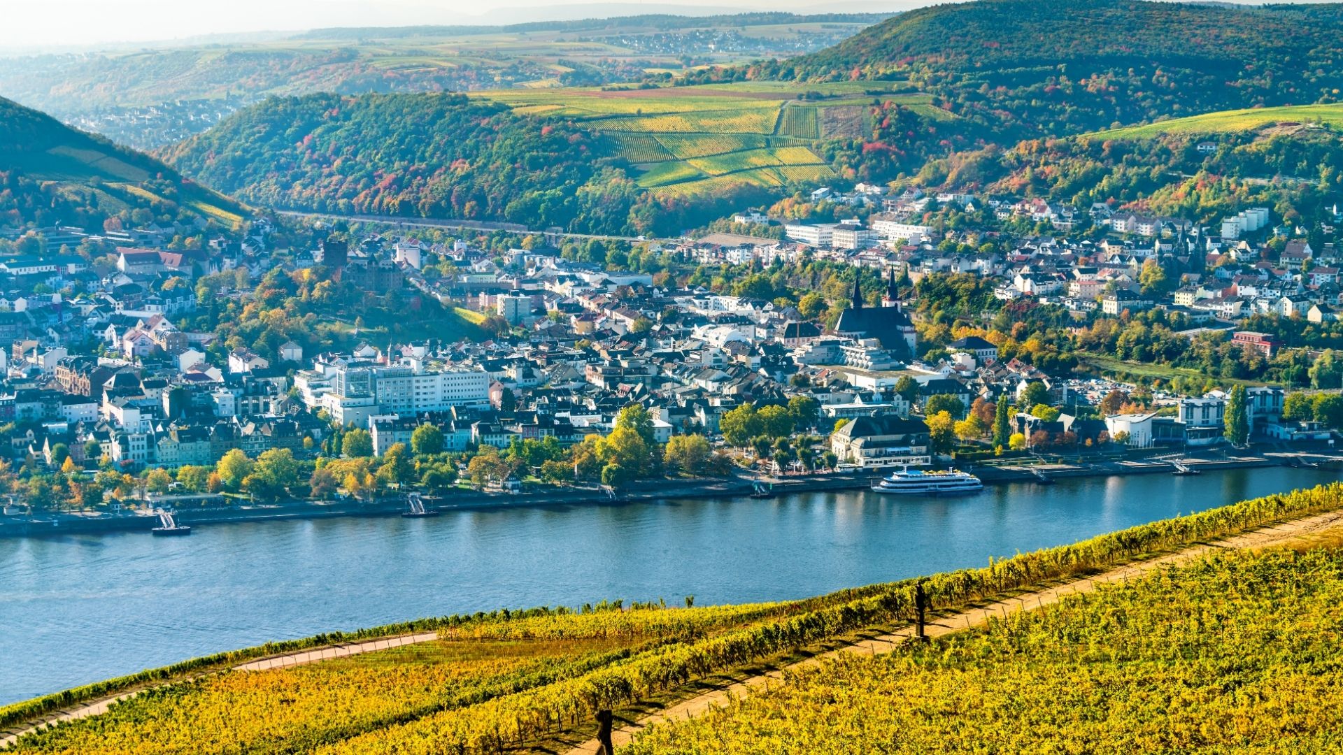 The Historical Rhein Valley In Germany by Sofiya Machulskaya