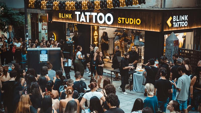 Thessaloniki’s BLINK Tattoo Studio Becomes Europe’s Must-Visit Tattourism Destination