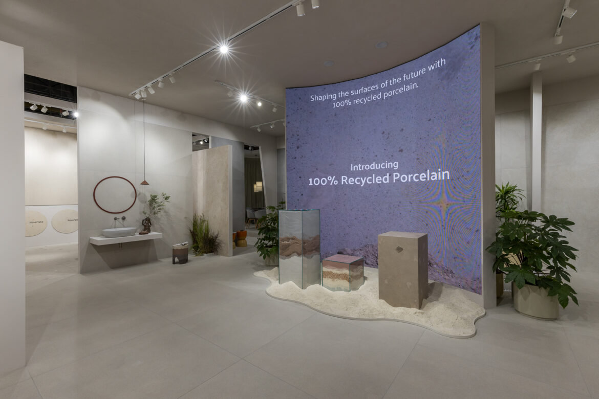 Innovation Unveiled: VitrA Tiles Presents “100% Recycled Porcelain Tile” and V-Tone at Cersaie 2025