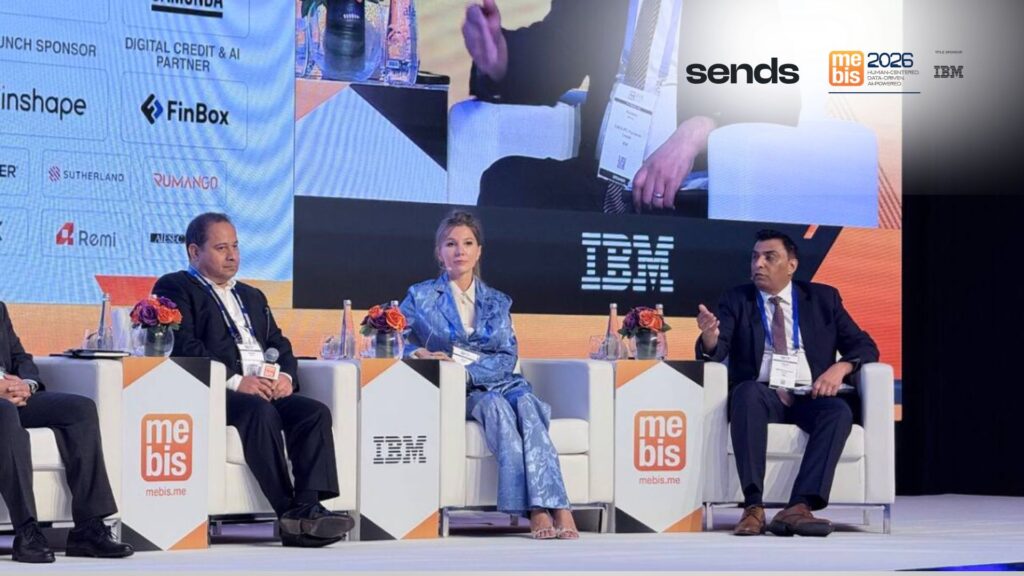 Sends CEO Alona Shevtsova speaking on the MEBIS 2026 panel: Sends boss Alona Shevtsova takes seat on payments innovation panel at Dubai's MEBIS 2026