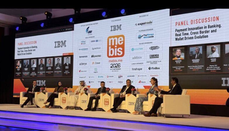 MEBIS 2026 payments innovation panel on stage in Dubai: Sends boss Alona Shevtsova takes seat on payments innovation panel at Dubai's MEBIS 2026