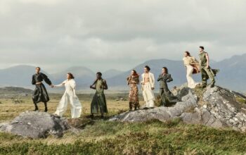 Ireland Fashion Week 2026 Set For 7 To 12 October After Campaign Launch: the Ireland Fashion Week 2026 Coming Home campaign cast on the rocks at Roundstone, Connemara, photographed by Damian Foxe